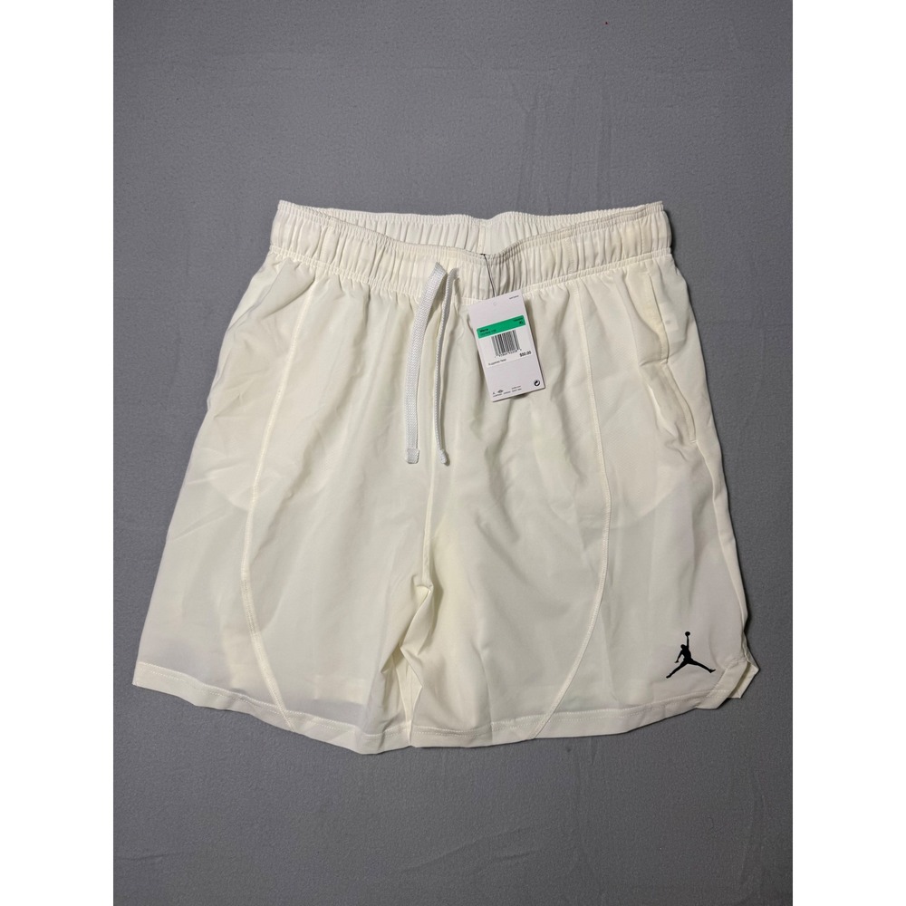 Jordan Dri-FIT Training Shorts Mens XL Sail White NEW DQ7902-135